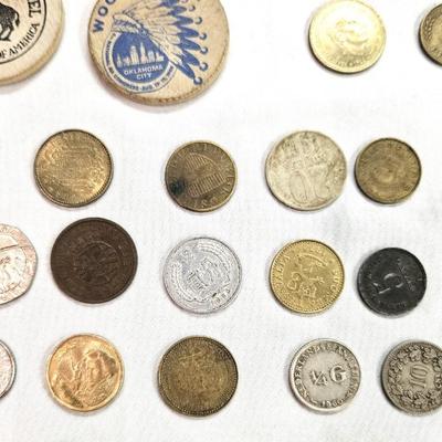 Foreign Currency and Coins Lot