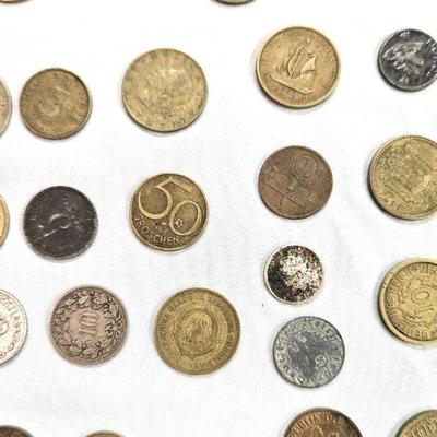 Foreign Currency and Coins Lot