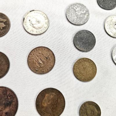 Foreign Currency and Coins Lot