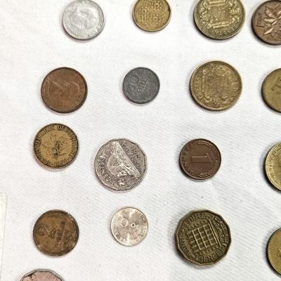 Foreign Currency and Coins Lot