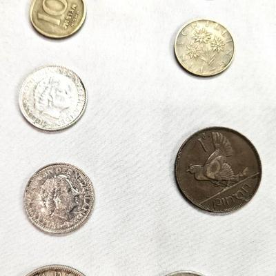 Foreign Currency and Coins Lot