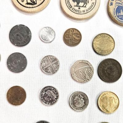 Foreign Currency and Coins Lot