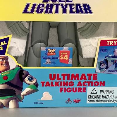 1990s Disney Toy Story Buzz Lightyear Ultimate Talking Action Figure