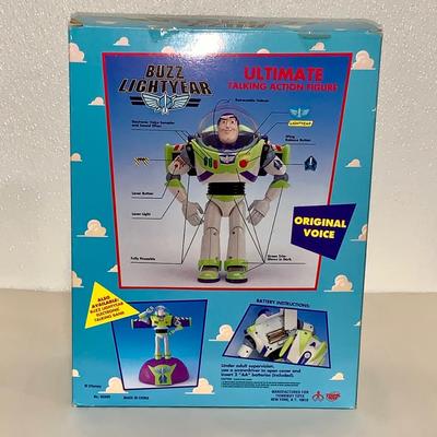1990s Disney Toy Story Buzz Lightyear Ultimate Talking Action Figure