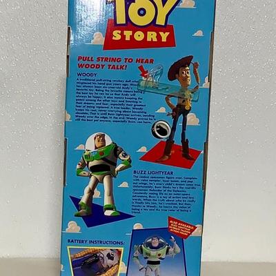 90s Disney Toy Story Poseable Pull-String Talking Woody