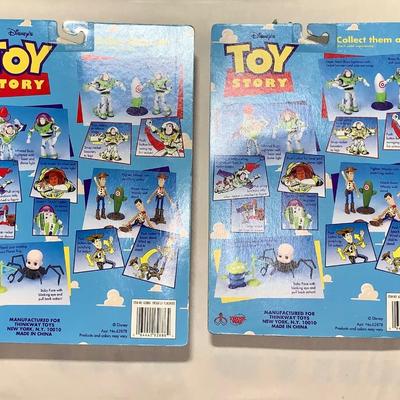 Lot of Two (2) 90s Disney Toy Story Action Figures, MOC