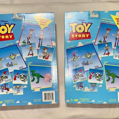 Lot of Two (2) 1990s Disney Toy Story Action Figues, MOC