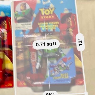 Lot of Two (2) 90s Disney Toy Story Action Figures, MOC
