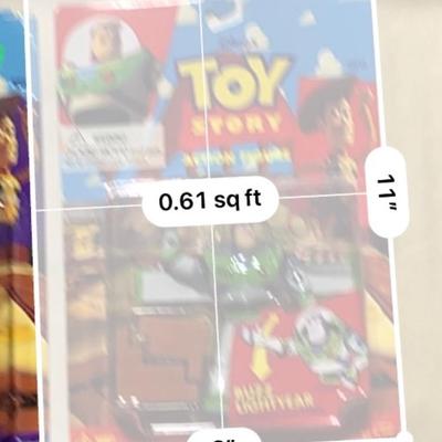 Lot of Two (2) 1990s Disney Toy Story Action Figures