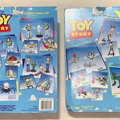 Lot of Two (2) 1990s Disney Toy Story Action Figures