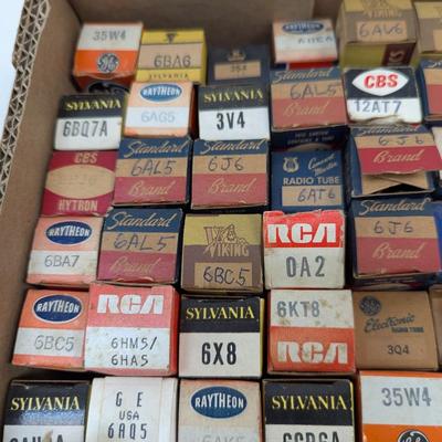 Vintage Radio Tubes Lot 1
