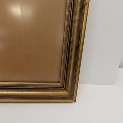 Made In Italy Gold Frame Approx 26 1/2" x 17 1/4"