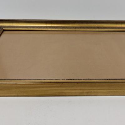 Made In Italy Gold Frame Approx 26 1/2" x 17 1/4"