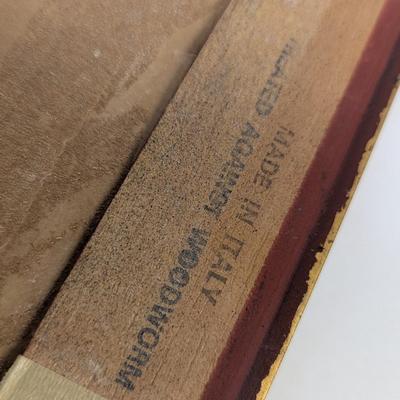 Made In Italy Gold Frame Approx 26 1/2" x 17 1/4"
