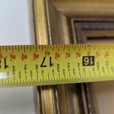 Made In Italy Gold Frame Approx 26 1/2" x 17 1/4"