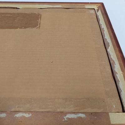 Made In Italy Gold Frame Approx 26 1/2" x 17 1/4"