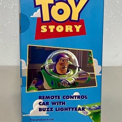 1990s Disney Toy Story Remote Control Car W/Buzz Lightyear