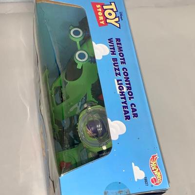 1990s Disney Toy Story Remote Control Car W/Buzz Lightyear
