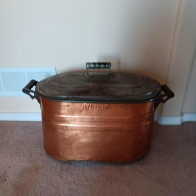 ATLANTIC COPPER BOILER WITH LID