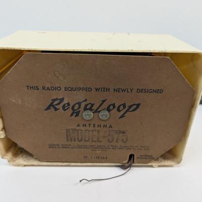Regal Radio Model 575
