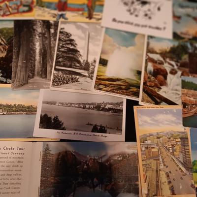 A GOOD VARIETY OF POSTCARDS