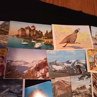 A GOOD VARIETY OF POSTCARDS