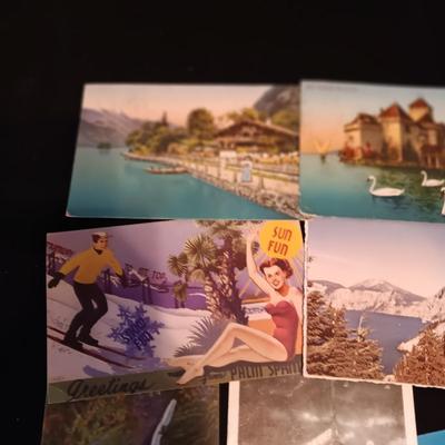 A GOOD VARIETY OF POSTCARDS