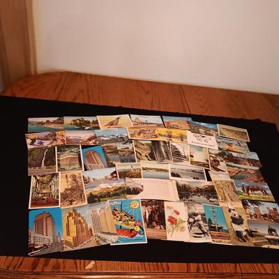 A GOOD VARIETY OF POSTCARDS