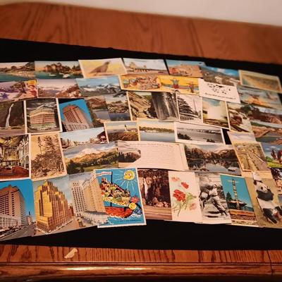 A GOOD VARIETY OF POSTCARDS