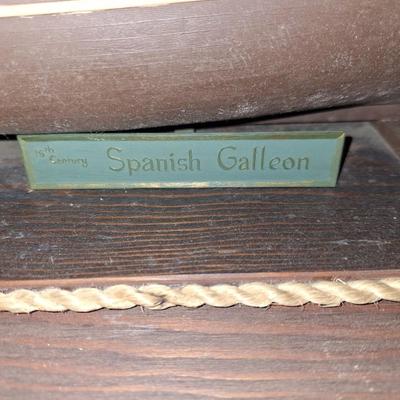 "Spanish Galleon" Model Ship