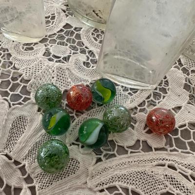 CLEAR GLASS BOTTLE LOT