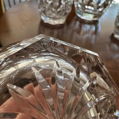 WATERFORD CRYSTAL DECANTER, HIGH BALL LOT