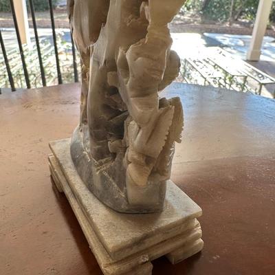 SOAPSTONE CARVING CRANE