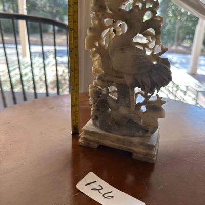SOAPSTONE CARVING CRANE