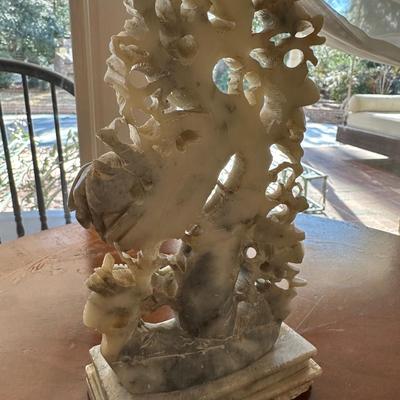 SOAPSTONE CARVING CRANE