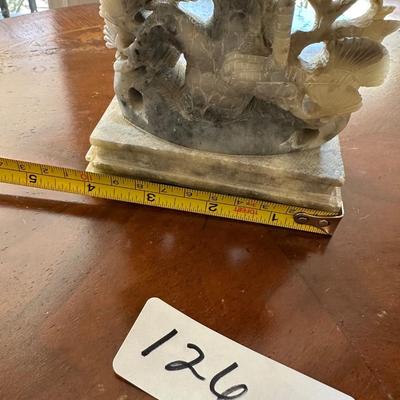 SOAPSTONE CARVING CRANE
