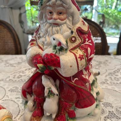 FITZ AND FLOYD CHRISTMAS LOT