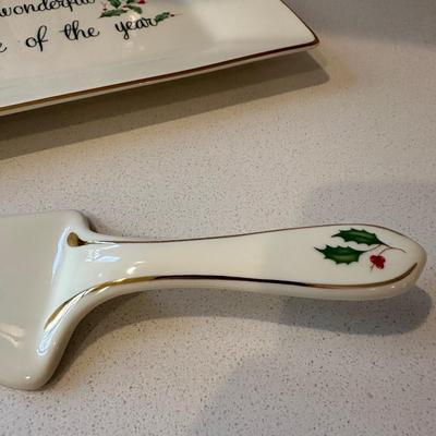 LENOX HOLIDAY SERVING LOT