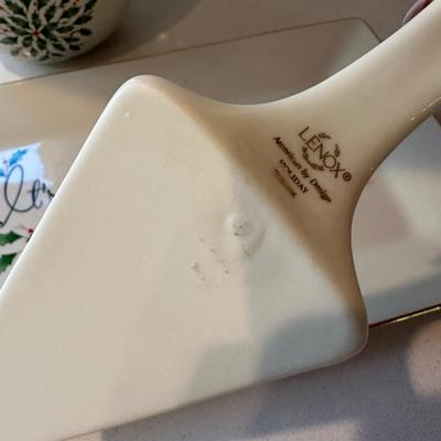 LENOX HOLIDAY SERVING LOT