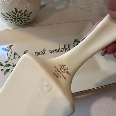 LENOX HOLIDAY SERVING LOT