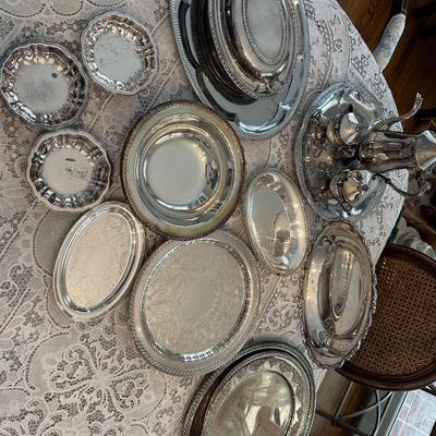 MISC SILVERPLATE LOT