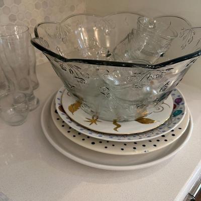 MISC CLEAR GLASS LOT