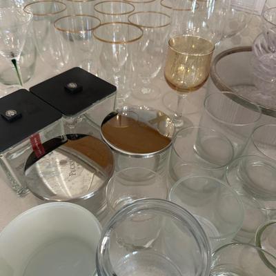 MISC CLEAR GLASS LOT