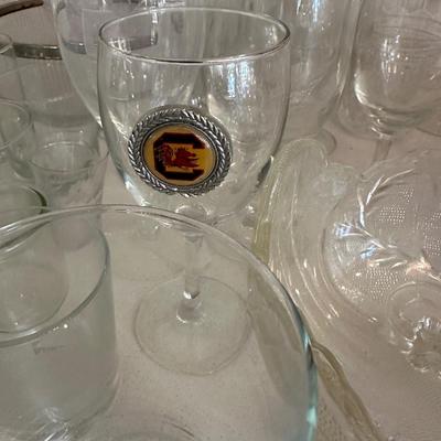 MISC CLEAR GLASS LOT