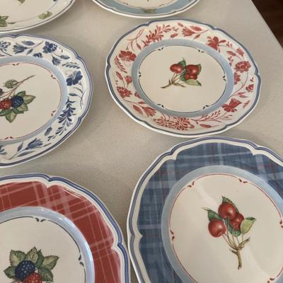 VILLEROY AND BOCH COTTAGE PLATE SET