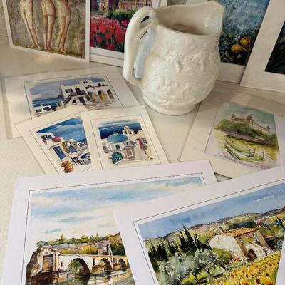 UNFRAMED ART LOT