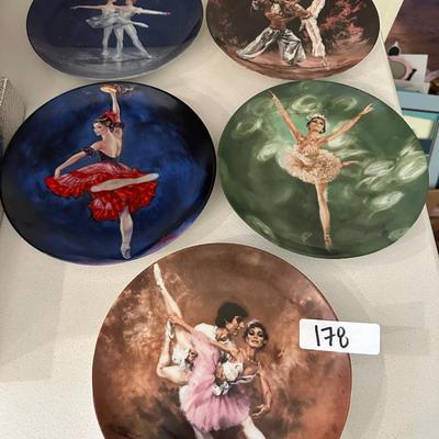 Sale Photo Thumbnail #814: BALLET COLLECTOR PLATE LOT