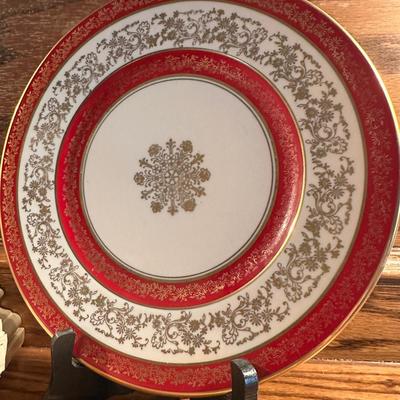 SWEETGRASS ROSES, BOOKENDS, PLATE
