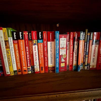 TRAVEL BOOK LOT