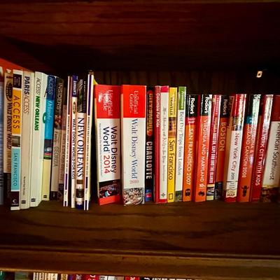 TRAVEL BOOK LOT